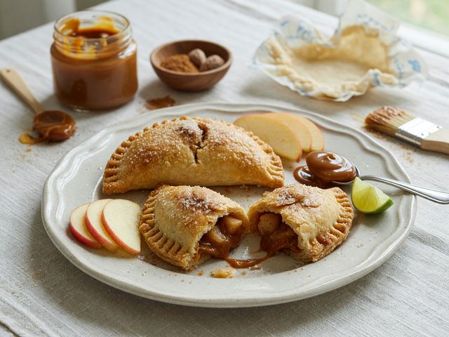 Mexican Dulce de Leche Apple Empanadas