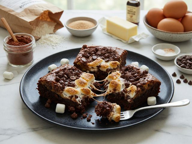 Mississippi Mud Pie Cobbler Bars