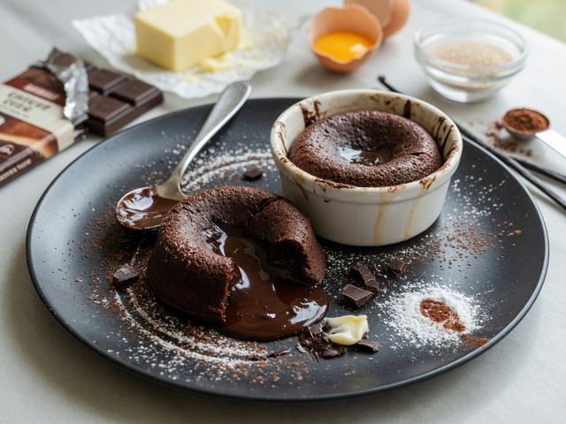 Molten Chocolate Lava Cakes