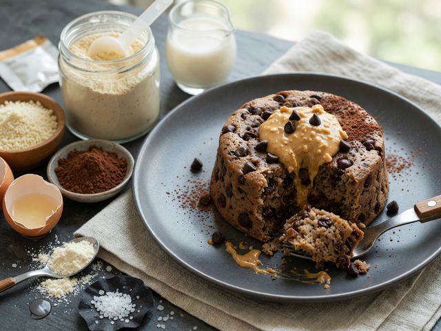Muscle-Building Protein Mug Cake