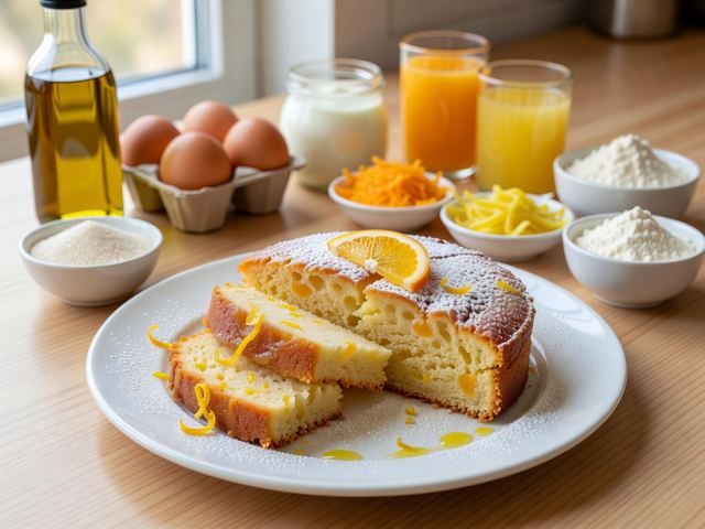 Olive Oil Citrus Cake