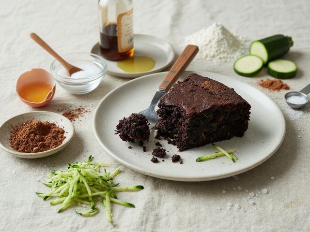 One-Bowl Chocolate Zucchini Snack Cake