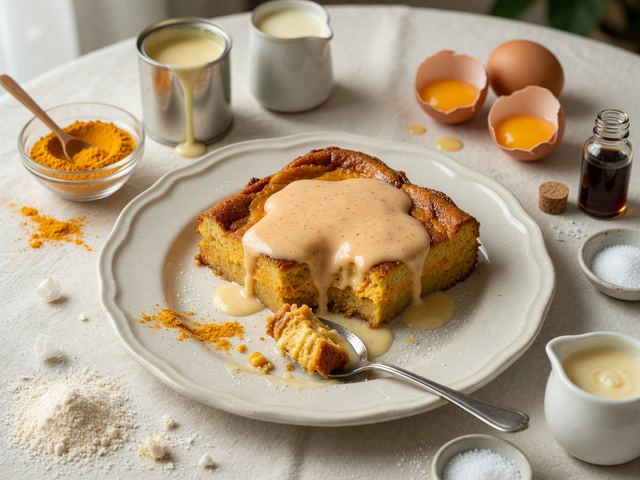 Peruvian Lucuma Cream Dump Bake