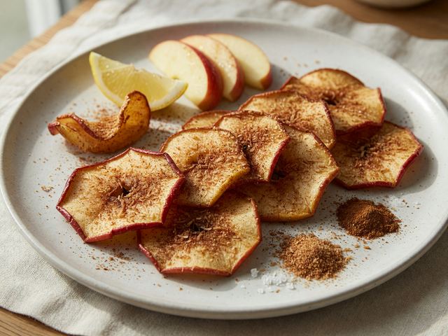 Sheet-Pan Apple Cinnamon Chips