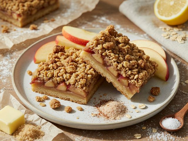 Sheet-Pan Crisp Apple Streusel Bars