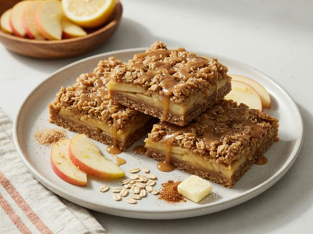 Sheet-Pan Early Apple Slab Bars with Maple Glaze