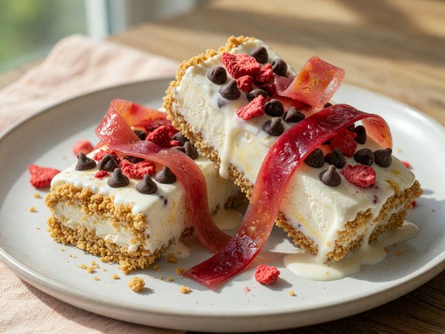 Sheet-Pan Fruit Roll-Up Ice Cream Bars