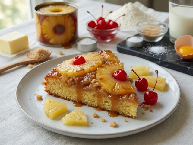 Skillet Pineapple Upside-Down Cake