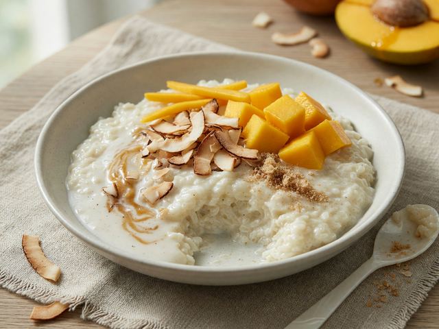 Slow-Cooker Coconut Rice Pudding