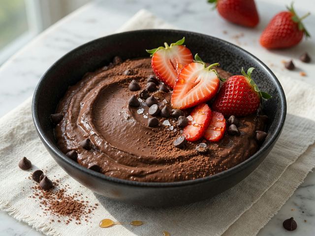 Tofu Chocolate Mousse