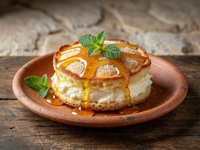 Warm Honey Ricotta Cakes (Libum-Inspired)