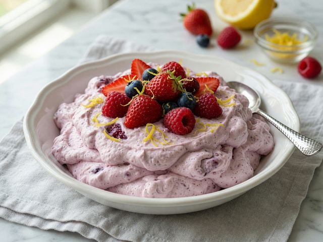 Weight-Loss Greek Yogurt Fluffy Jello