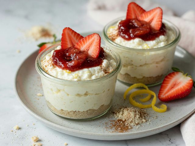 Weight-Loss Sugar-Free Cottage Cheesecake Cups
