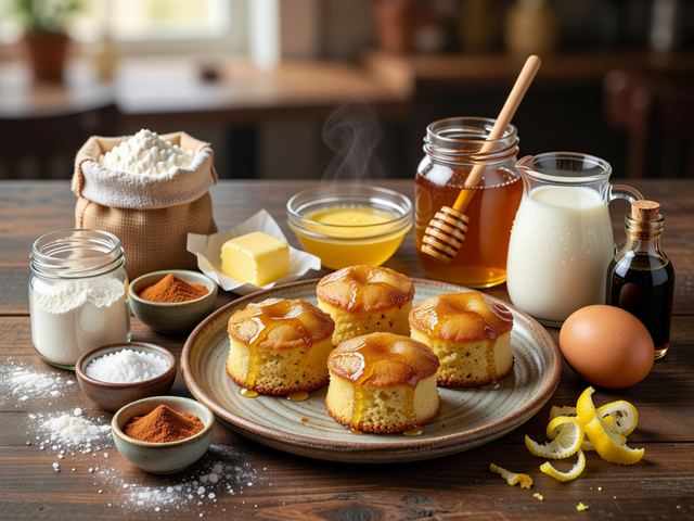 Whisper of the Heart Honey Cakes