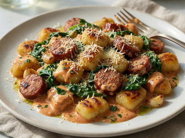30-Minute Cajun Sausage Gnocchi