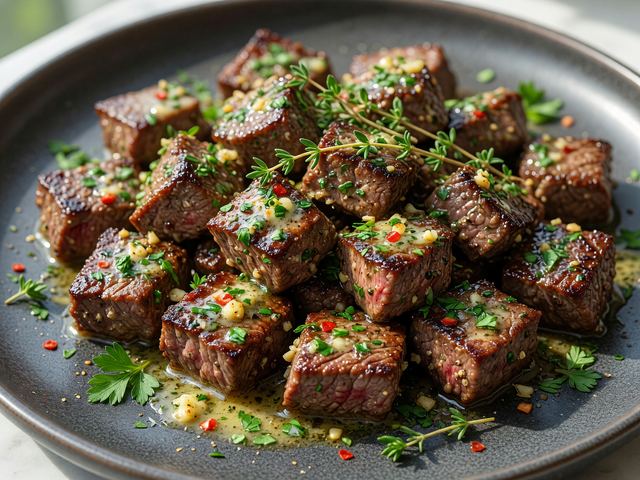 30-Minute Garlic Butter Steak Bites