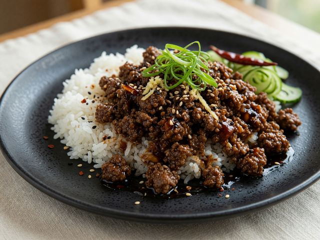 30-Minute Mongolian Ground Beef
