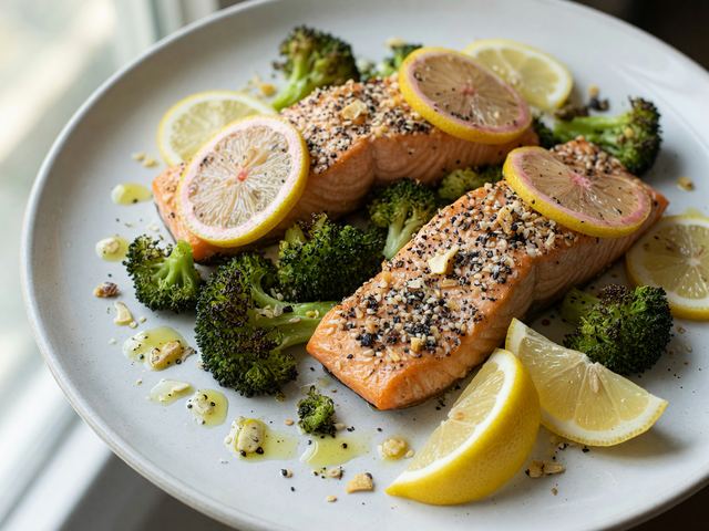 5-Ingredient Salmon Sheet Dinner