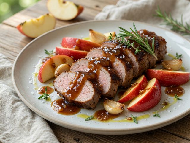 Apple Glazed Pork Tenderloin