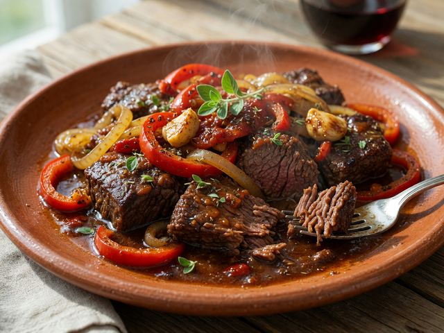 Argentine Asado Style Beef Crockpot