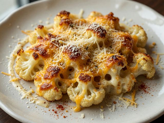 Classic-Swap Cauliflower Mac and Cheese Bake