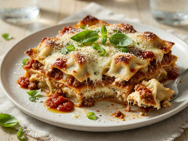 Classic-Swap Dumpling Lasagna Bake