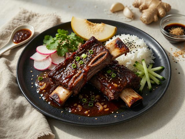 Crockpot Korean Short Ribs