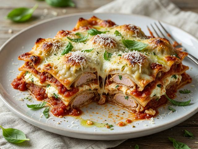 Dumpling Lasagna Bake