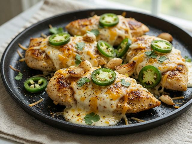 Jalapeño Popper Chicken Skillet