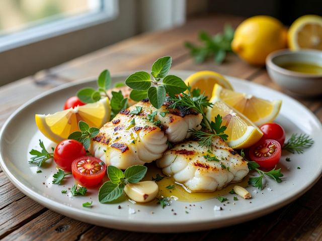 Lemon Herb Grilled Fish