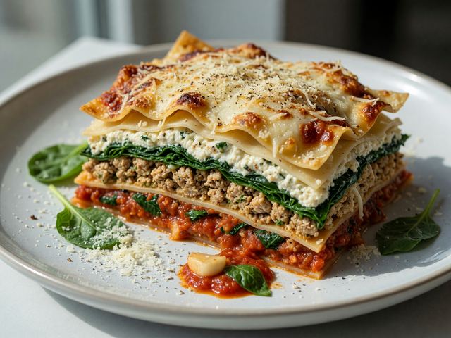 Meal-Prep Dumpling Lasagna Layers