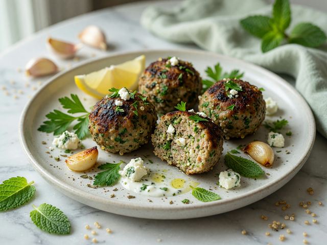 Muscle-Building Greek Meatballs