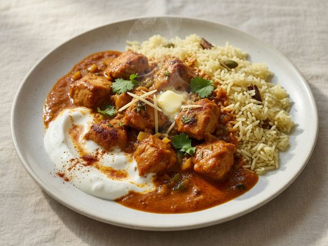 One-Pan Butter Chicken with Basmati Rice