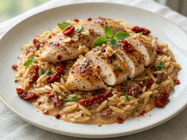 One-Pan Marry Me Chicken Orzo
