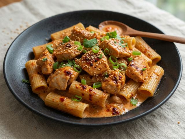 One-Pot Creamy Gochujang Chicken Pasta