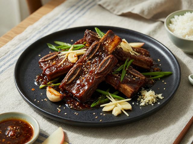Slow-Cooker Korean Short Ribs