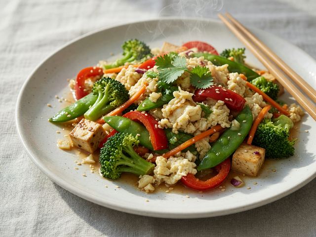 Weight-Loss Egg White Stir Fry