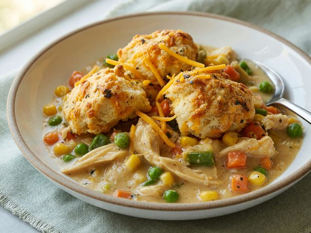 Cheddar Bay Chicken Cobbler Bowl