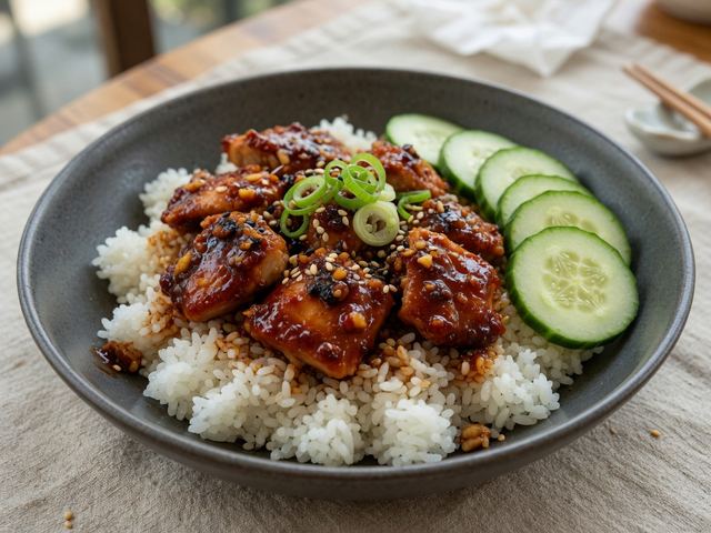 Gochujang Chicken Rice Bowls