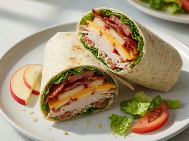 Honeycrisp Apple & Turkey Club Lunch Wraps