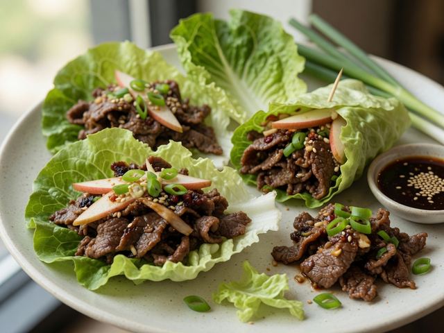 Korean Beef Bulgogi Lettuce Wraps