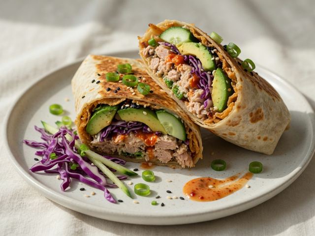 Spicy Tuna Crunch Wraps