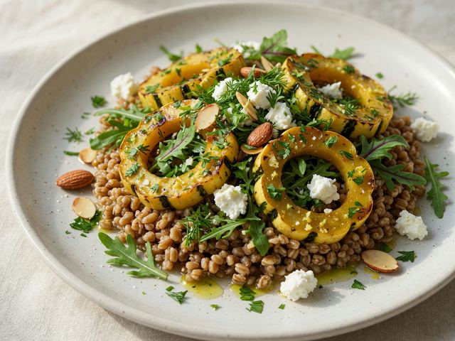 Squash & Herb Grain Bowl