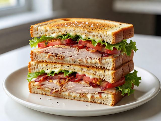 Turkey Club Sandwich