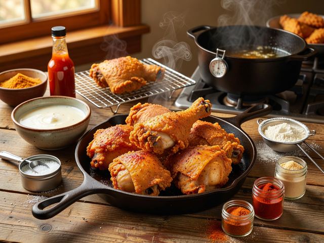 Southern Buttermilk Fried Chicken