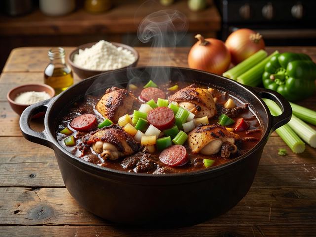 Chicken and Andouille Gumbo