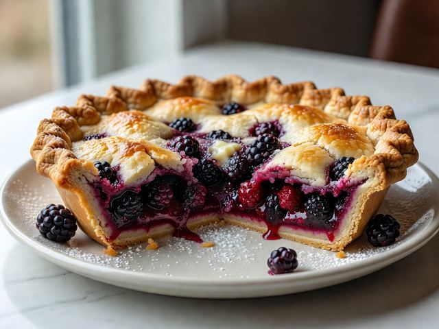 Oregon Marionberry Pie