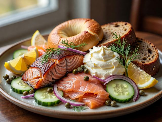 Pacific Northwest Smoked Salmon Plate