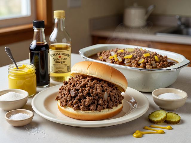 Iowa Loose Meat Sandwich
