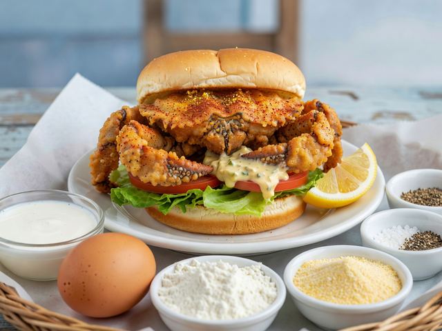 Chesapeake Soft-Shell Crab Sandwich